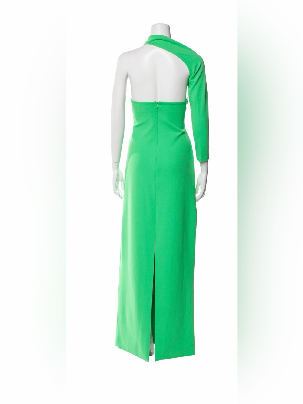 Solace London Saren Green One Shoulder Maxi Gown Formal Dress NWOT Size 6 - Picture 6 of 8